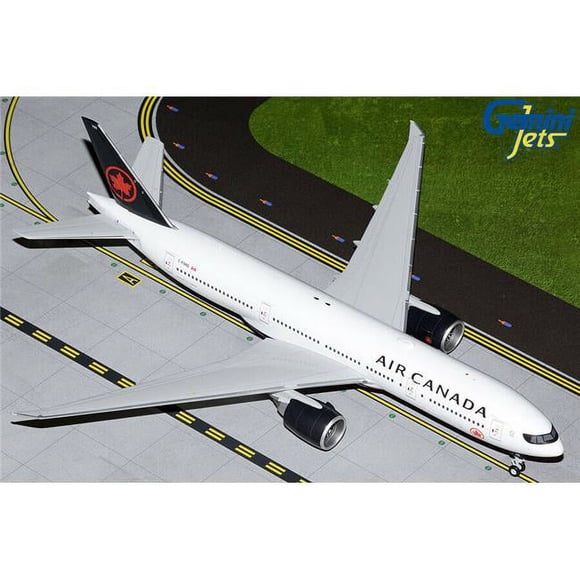 Gemini200 1-200 G2ACA1048F Flaps Down Air Canada Boeing 777-200LR REG No. C-FNND Model Airplane