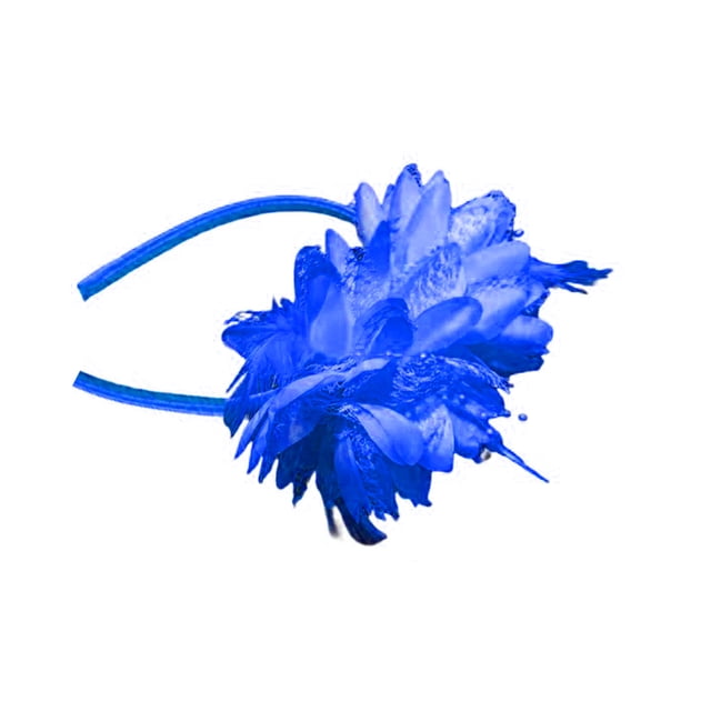 Diadema de pluma flor Sonducket para Mujeres en boda ceremonia y banquete Azul claro AP012180-08B