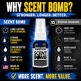 thumbnail image 3 of Scent Bomb Black Bomb Air Freshener Spray, Long Lasting Concentrated Fragrance for Cars, Trucks, Home & Office, 1 oz, 4 Pack, 3 of 6