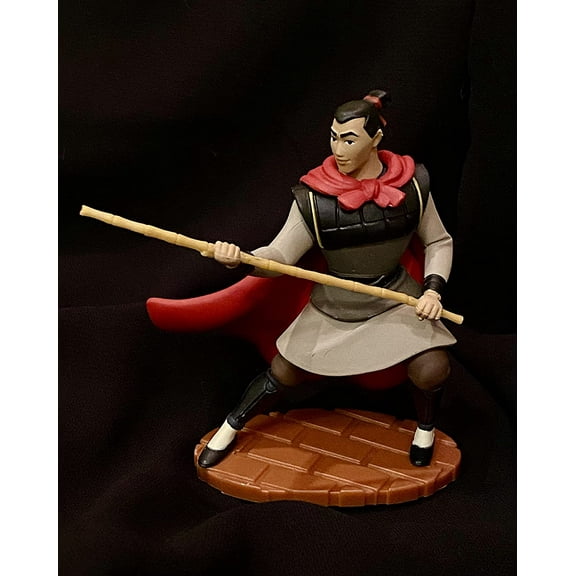 Mulan Li Shang PVC Cake Topper Figure Collectible Figurine 4" Collectible
