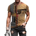 thumbnail image 1 of Hmwy-men Summer Holiday Loose T-shirt, 1 of 2