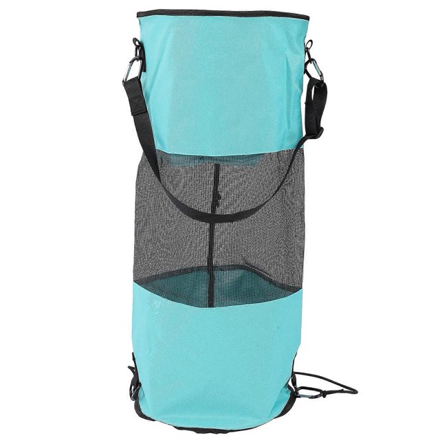 Boat Trash Bags, Reusable, Waterproof, Portable, Mesh, for Boat Waste Storage, Blue