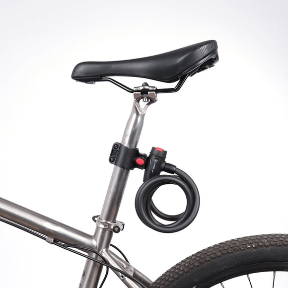 Cadenas de Vélo Câble Antivol Polyvalent Robuste pour Moto Électrique Vtt