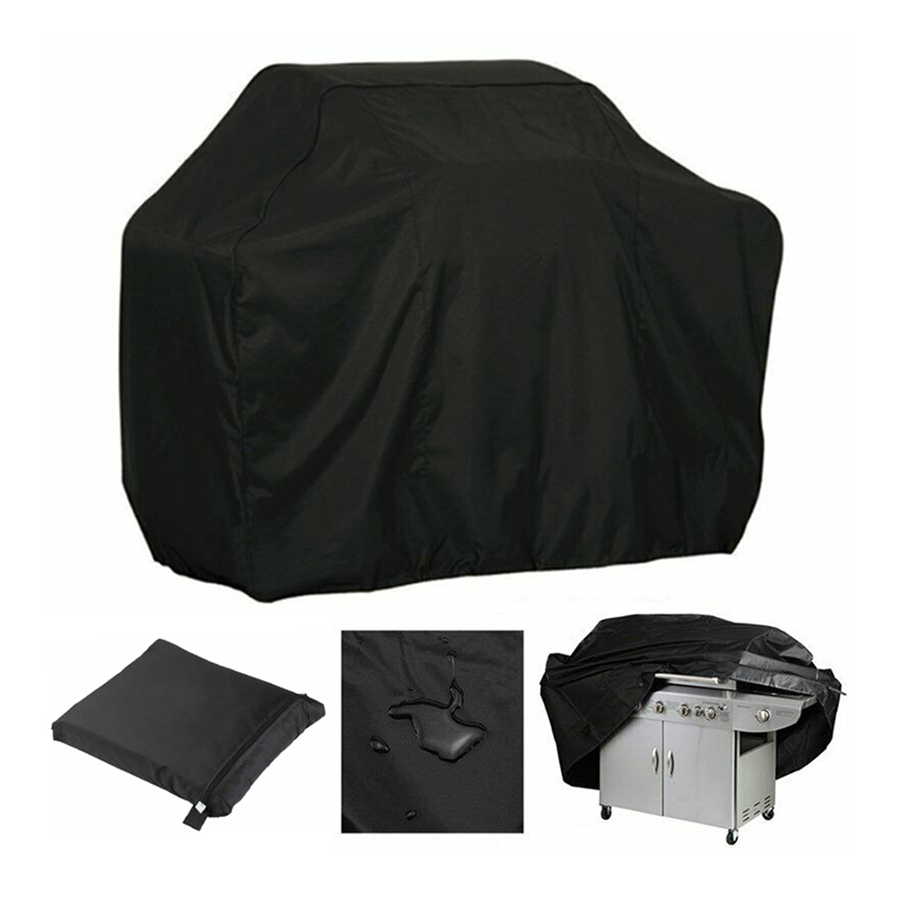 BBQ Grill Cover - Universal Fit All Barbecue Gas Gril, Heavy-Duty, Waterproof BBQ Grill Cover, 57 x 24 x 46in - image 3 of 9