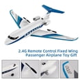 thumbnail image 3 of RC Plane RC Airplane G700 2.4G Remote Control Fixed Wing Passenger Airplane Miniature Model Plane Remote Control EPP Aircraft RTF RC Toy with 2 Batteries, 3 of 14