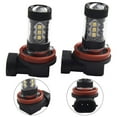 thumbnail image 1 of For Honda Civic 2006-2019 H11 Fog Light Projector Lens Yellow LED Bulbs, 1 of 12