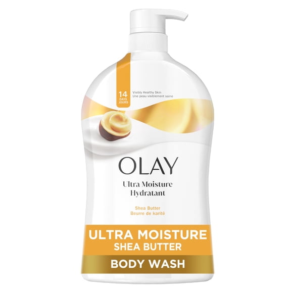 Olay Ultra Moisture Shea Butter Body Wash, 30 Fluid Ounce