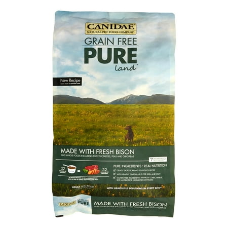 UPC 640461015818 product image for Canidae Pure Land Grain-Free Fresh Bison Dry Dog Food, 12 lb | upcitemdb.com