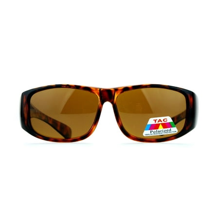 SA106 Kids Size Polarized Anti-glare 48mm Fit Over OTG Sunglasses Tortoise