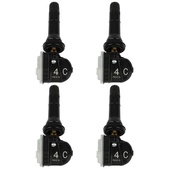 SCITOO 433MHz Tire Pressure Monitoring System TPMS Sensors Compatible with 2020 for Buick for Encore GX,2017-2019 for Chevrolet for Volt,2017-2021 for GMC for Acadia Replaces 13595873,13516164 4 Pack