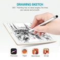 thumbnail image 5 of 2 in 1 Stylus Pen Capacitive Screen Touch Pencil Drawing Pen for Tablet Android Smartphone, 5 of 8