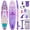 Purple, variant on AEORPEW 34'' Wide Inflatable Paddle Board for Women with Premium Paddle Boards Accessories, Adj SUP Paddle, 100L Backpack, Suitable for Versatile SUP Boards of All Skills Levels