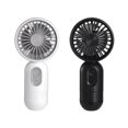 thumbnail image 1 of VanSmaGo ventilador pequeño Personal de mano con 3 velocidades para viajes, ventilador de pestañas con batería recargable USB con cordón, nuevo, 1 of 5