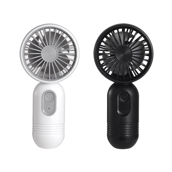 VanSmaGo ventilador pequeño Personal de mano con 3 velocidades para viajes, ventilador de pestañas con batería recargable USB con cordón, nuevo