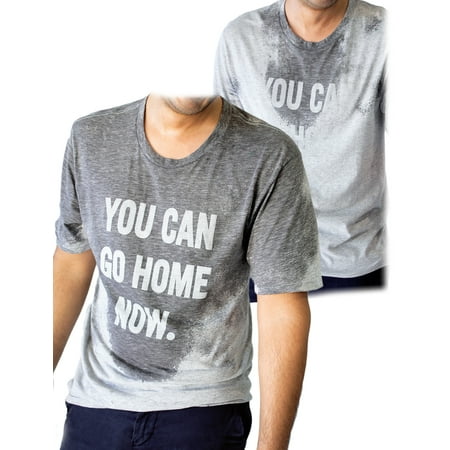 LeRage You Can Go Home Now Hidden Message Gym Shirt Funny Workout Tee (Best Clothing Sales Going On Right Now)