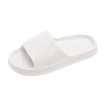 

Ediodpoh Men and Women Shoes Indoor and Outdoor Home Slippers Fashionable Lightweight Sandals Womens Slippers White 6
