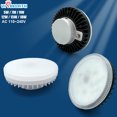 thumbnail image 2 of Lámpara empotrada de techo con luz LED regulable, foco de aluminio COB, 5 W, 7 W, 10 W, 12 W, 15 W, 18 W, 20 W, 24 W, CA 110 V, 220 V, para el hogar, la oficina y la tienda, 2 of 4