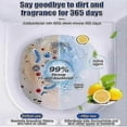 thumbnail image 3 of Toilet Cleaning Tablets for Stain and Odor Removal - Dissolves Uric Acid and Fights Sewer Smells Efficiently, 3 of 5