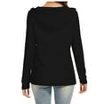 thumbnail image 5 of BLCHUNen Hoodies for Women Fleece Pullover Loose 1/4 Zip Sweatshirts with Pocket Fall Winter Warm Long Sleeve Tops, 5 of 6