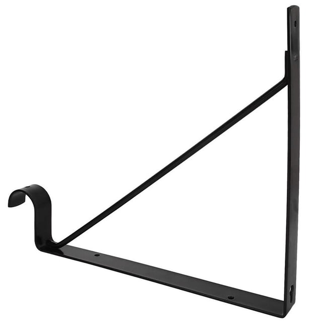 Cqxid Rack Under $10 Metal Closet Hanging Shelf Rod Bracket Holder And Support Heavy Duty Bar For Home Shelving