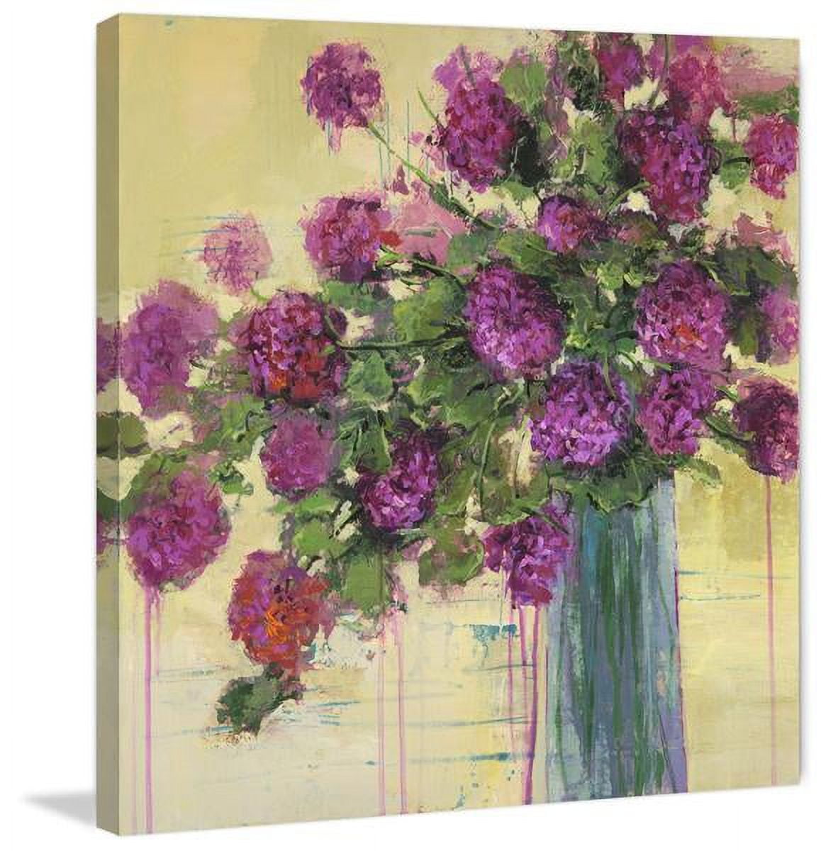 "Flower Remedy II" Painting Print on Wrapped Canvas