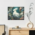 thumbnail image 6 of Picia Tropical Parrot Floral Artwork Pattern Decorative Picture – Unique Wall Art, Modern Canvas Print for Trendy Interiors (Horizontal), 6 of 6