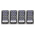 thumbnail image 4 of LED 4 Digit 7 Segment 0.56in TM1637 Drive Chip Tube Clock Display 4 Sets Digital Tube LED Display Module, 4 of 8
