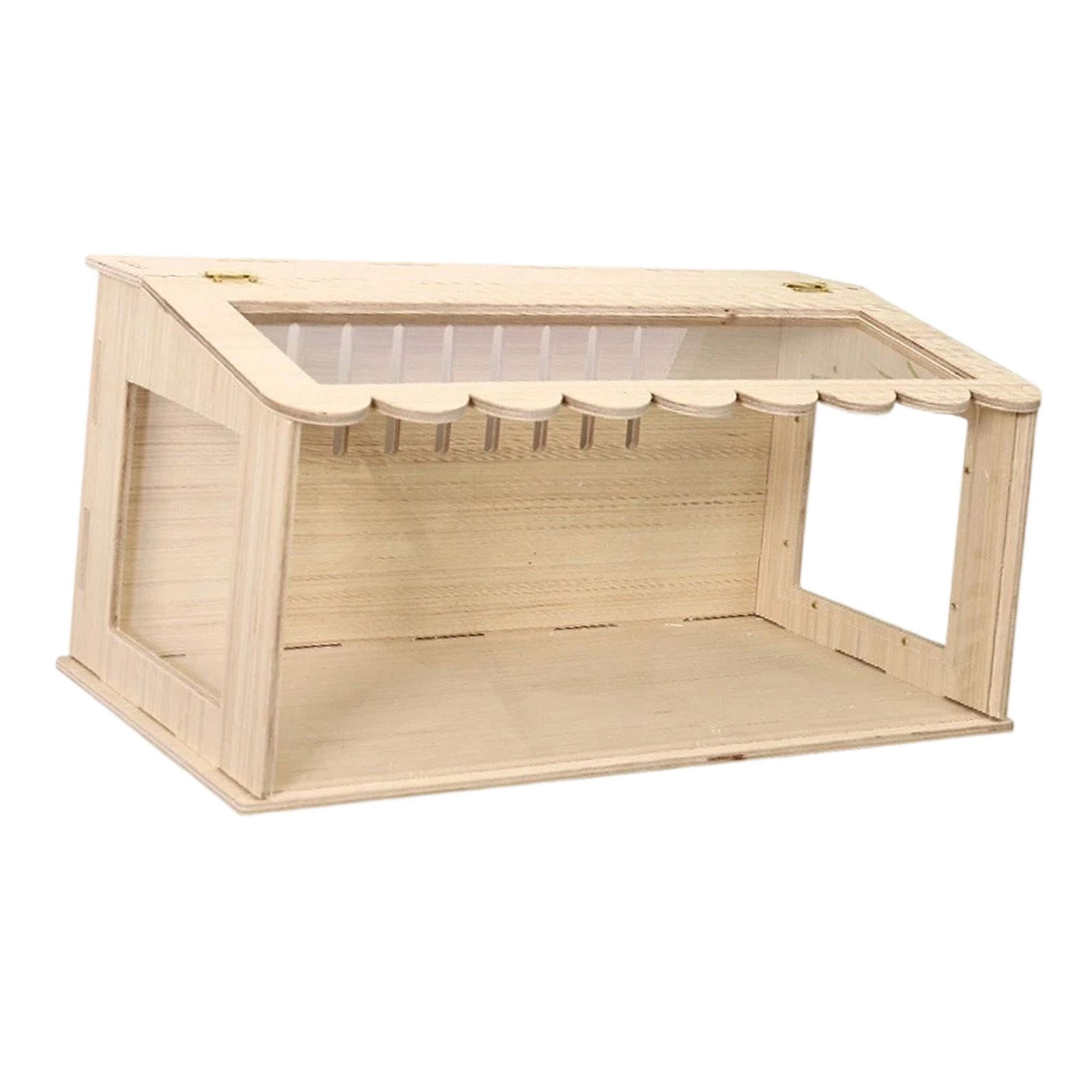 EHJRE Chick Incubator Made of , Hamster Cage for Ducks, Birds, Incubator, Quail Cage, Chicken Coop for Ducks, Birds, Chinchillas, Mice, Hamsters 4cmx3cmx3cm