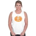 thumbnail image 4 of Funny Pumpkin Pi Math Food Pun Plus Size Graphic Tank Top Brisco Brands 2X, 4 of 6