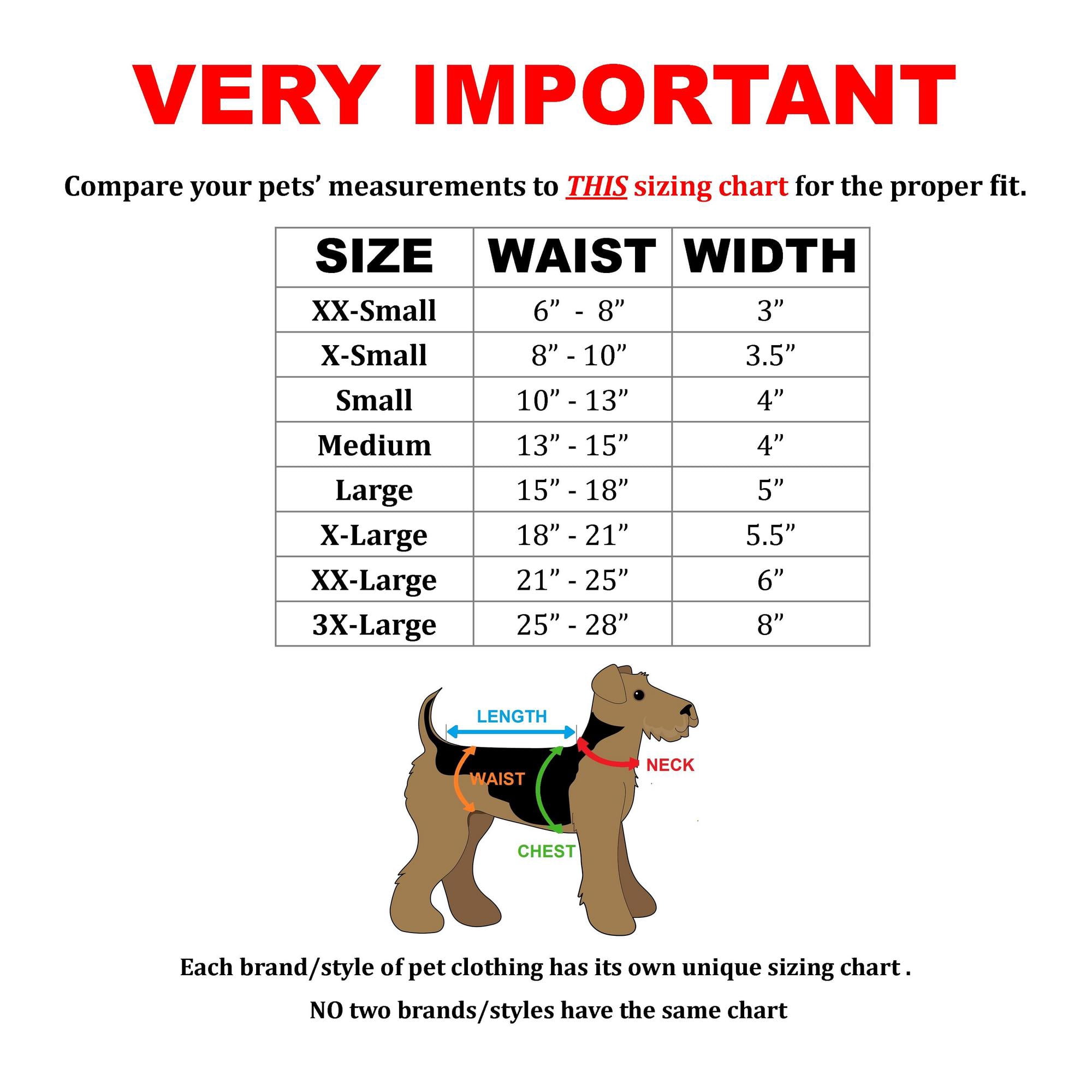 WASHABLE Dog Diaper for MALE Belly Band Wrap NEOPRENE Reusable for SMALL and LARGE Big Breeds