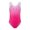 Light red, variant on MAGAZINE Sleeveless Diamond Bright Pattern Body Suit Ballet Gymnastics Gradient Color Practice Dance Practice Clothes European American