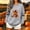 Gray, variant on ZGRBOU Sweatshirts for Women Cute Ghost Reading Books Print Shirts Fall Crew Neck Long Sleeve Pullover Tops 2026