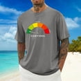 thumbnail image 2 of Wxolcjlv Graphic T-Shirt For Men's Fun Print Short Sleeve Crew Neck Tee Summer Casual Lightweight Daily Wear T Shirt,Size XS-6XL, 2 of 4