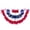 A, variant on Bomd 1.5 X 3 Ft LED Patriotic Bunting Banner for America's 250th, Half Fan American Flag for 4th of July Decorations Outdoor, Memorial Patriotic Decor Banner Flags for Independence Day(2 pack)