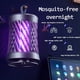 thumbnail image 2 of Asesino de insectos, lámpara para mosquitos de interior, matamoscas eléctrico, lámpara UV, trampa antimosquitos para insectos de interior, sin productos químicos tóxicos, inodoro, silencioso, para el hogar, cocina, oficina JM, 2 of 5