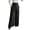 Black, variant on Womens Baggy Wide Leg Pants High Waisted Lounge Casual Loose Palazzo Trousers with Pockets Wine,S