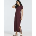 thumbnail image 2 of 3-Pack: Women’s Casual Short Sleeve Maxi Dress – Summer Dress with Slit & Pockets (Available in Plus Size), 2 of 7