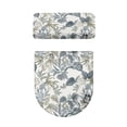 thumbnail image 5 of HELLHERO Butterfly Leaf Pattern Toilet Seat Lid Cover Set Elastic Edge Toilet Seat Cover Replacement & Pack of 2 for Toilet Dustproof Adjustable, 5 of 8