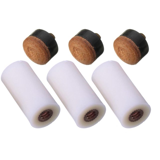 Entretenimiento Virolas de repuesto para taco de billar de 12mm, puntas atornillables para Snooker Ehuebsd Para Estrenar