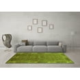 thumbnail image 3 of Ahgly Company Indoor Rectangle Oriental Green Industrial Area Rugs, 7' x 9', 3 of 4