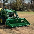 thumbnail image 4 of Titan Attachments 48in Fine Grade Skeleton Rock Bucket With Teeth For John Deere Loader With Hook and Pin Connection, 4 of 4