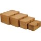 thumbnail image 2 of 4 Pack, Wicker Baskets with Lids, Nautral Seagrass Storage Baskets, Woven Rectangular Basket Bins, Rattan Storage Organizer for Shelf,Whitewashed (Set of 4), 2 of 2