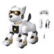 thumbnail image 4 of Juguete para perro robot, juguete electrónico para mascotas, perro mecánico eléctrico con detección de gestos, juguete para cachorros con control oro, 4 of 9