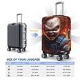 thumbnail image 6 of Lsque Chucky Printed Luggage Cover, Travel Luggage Protector,Scratch and Dirt Resistant, Fits 18-32 Inch Luggage - Large, 6 of 9