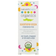 Nature'S Baby Organics Soothing Stick For Rough, Chapped And Dry Skin, Fragrance Free, 0.63 Oz