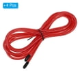 thumbnail image 3 of Uxcell 10Ft Speed Jump Rope Replacement Cable 4.5mm Professional Skipping Rope Replacement Red 4 Pack, 3 of 6