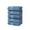 Blue, variant on Bath Towels Set 5 Pack | Thick Soft Absorbent Cotton Towels | 27.9"x13.77" | Blue, Green, Gray | Durable Double-Stitched | Spa Bathroom Luxury | Fast Drying | Gift Ready