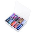 thumbnail image 2 of Fiudx Ofertas relampago Productos para uñas, pegatina de transferencia, papel de cielo estrellado, pasta de manicura colorida tibetana, 2 of 3