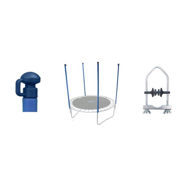 Trampoline Replacement Enclosure Poles & Hardware, Set of 4 Sold