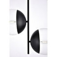 thumbnail image 5 of Eclipse 2 Lights Black Pendant With Clear Glass, 5 of 5